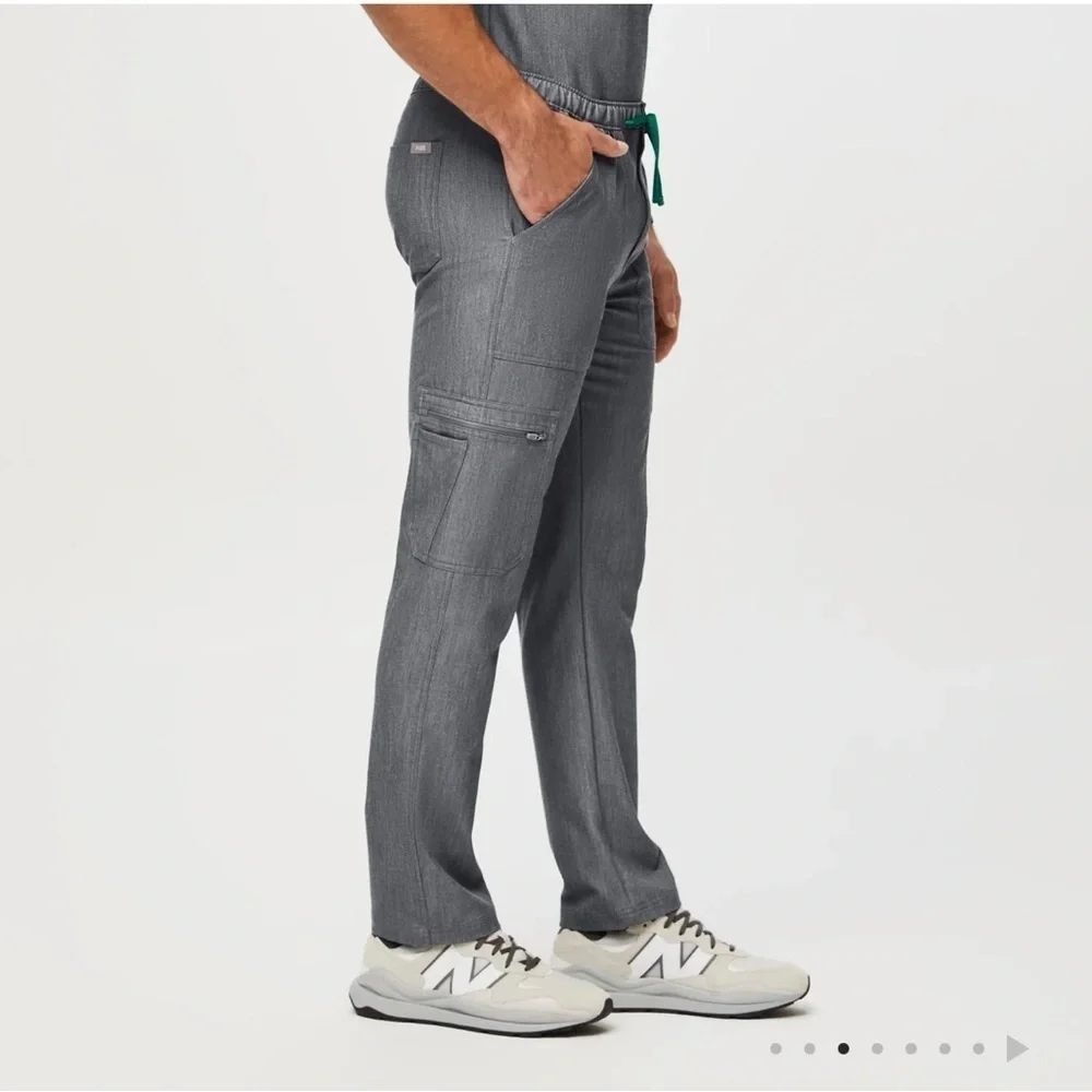Figs Cairo Cargo Pant Men's Gray Scrubs Size XL NWT
